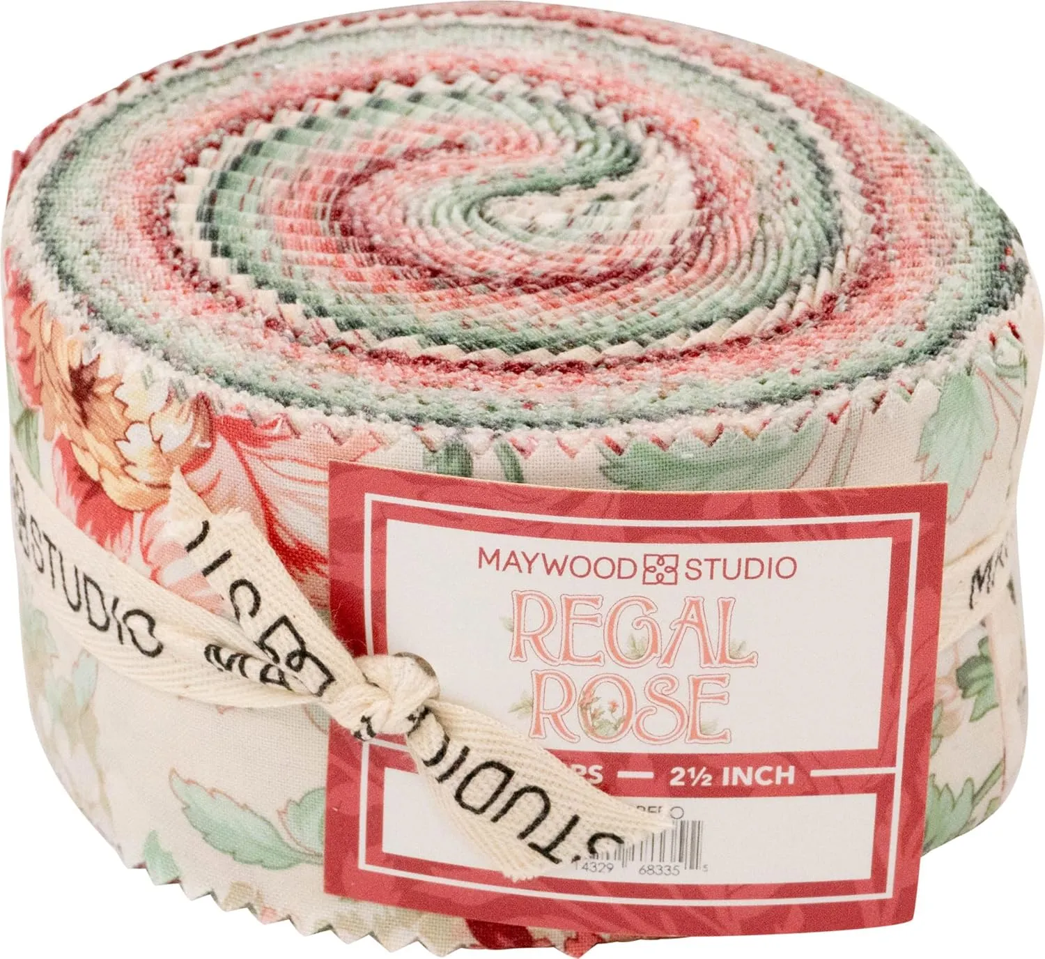 Regal Rose Strips 40 2.5-inch Strips Jelly Roll Maywood Studio