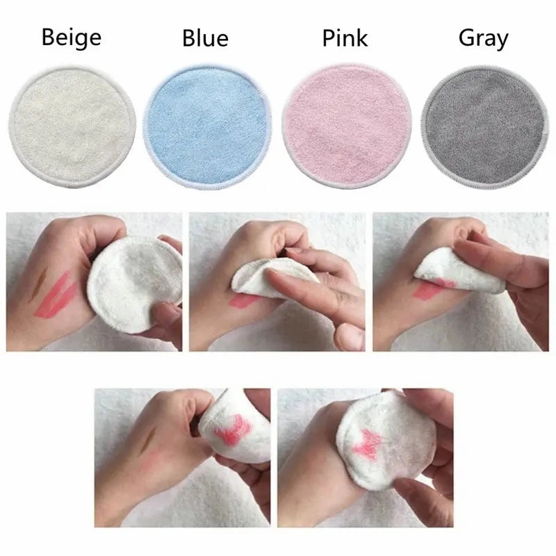 Reusable CottonPads | 12 stuks herbruikbare katoenen onderleggers