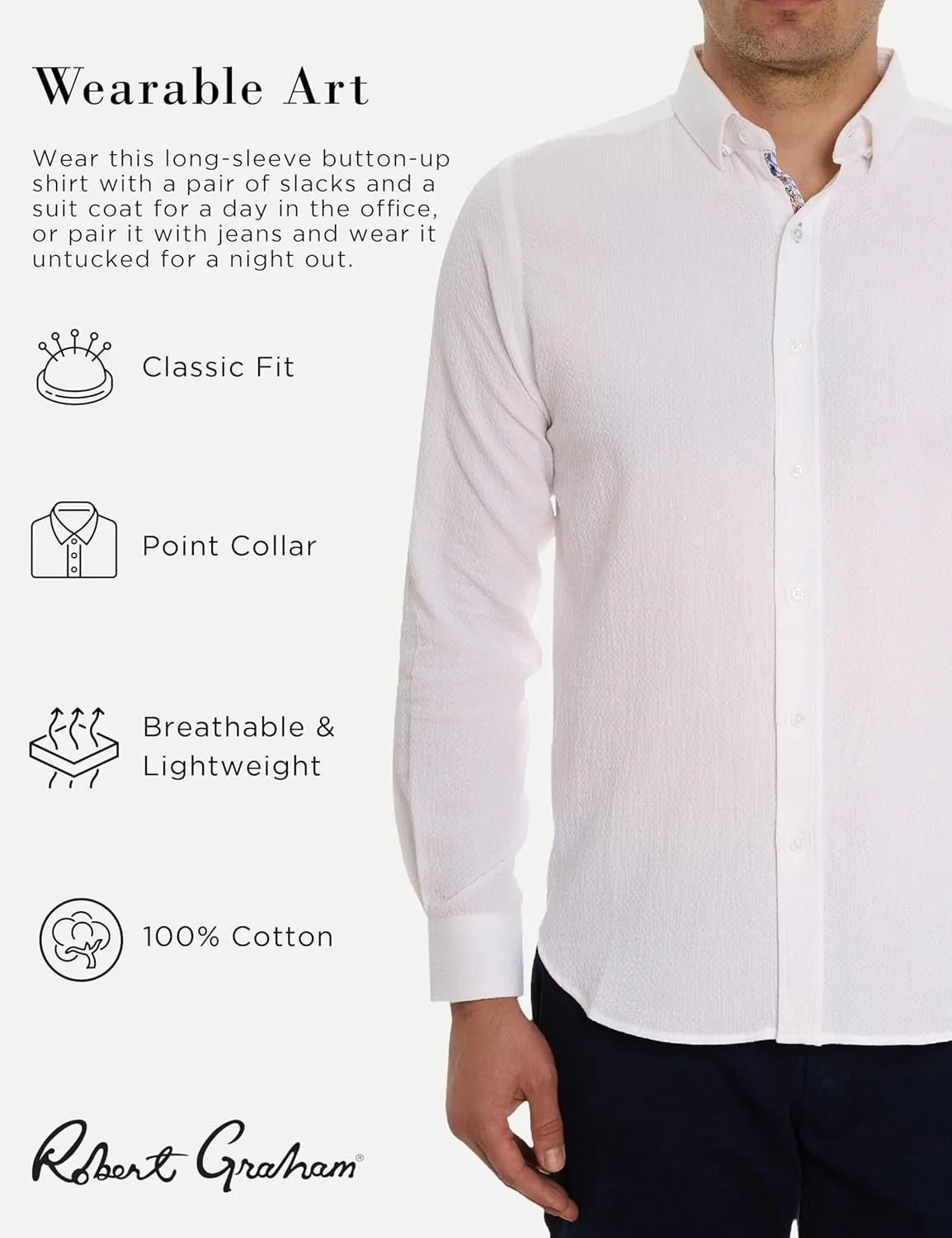 Robert Graham Men's Reid Long-Sleeve Button-Down Shirt