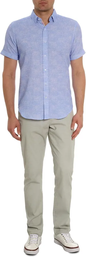 Robert Graham Men's Reid Short-Sleeve Button-Down Shirt