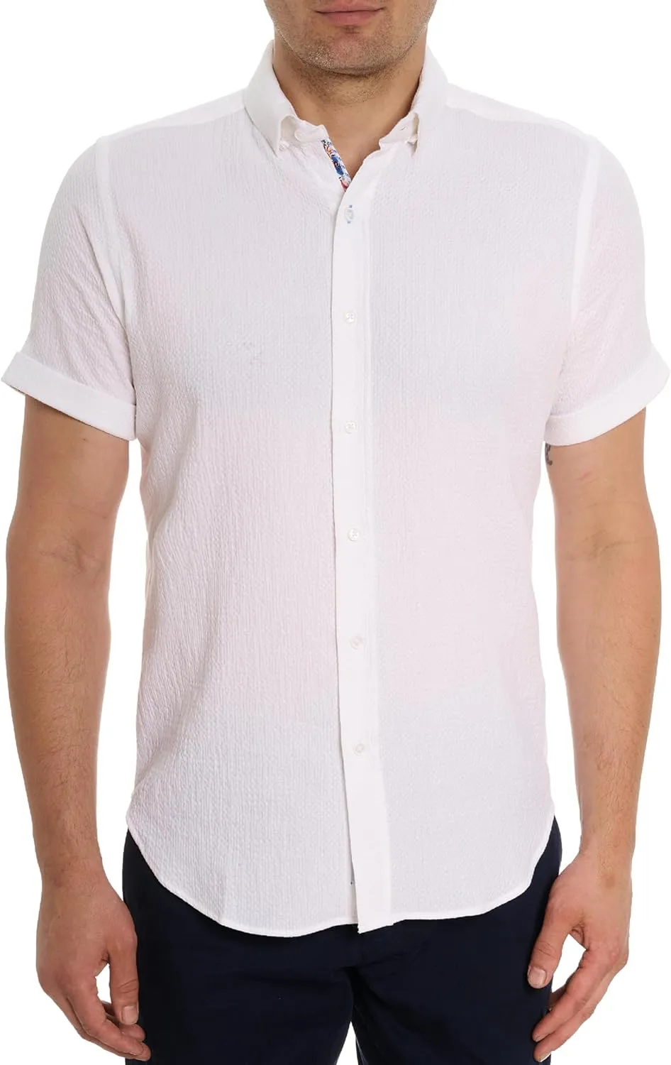 Robert Graham Men's Reid Short-Sleeve Button-Down Shirt