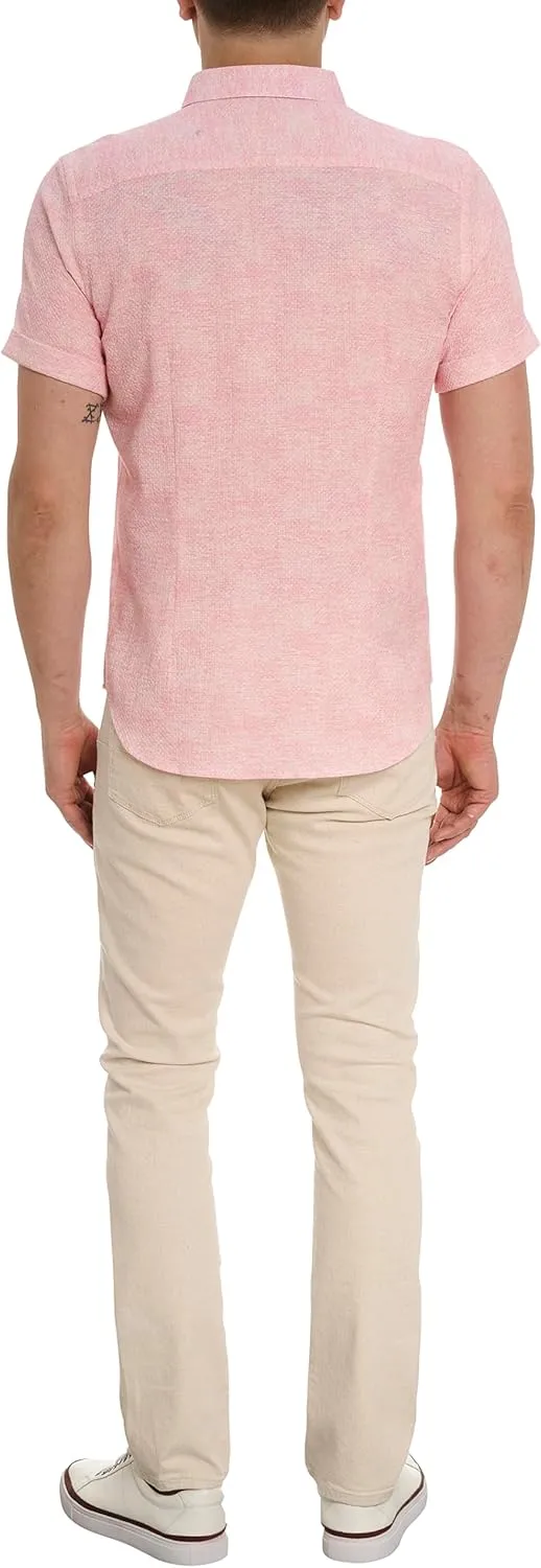Robert Graham Men's Reid Short-Sleeve Button-Down Shirt