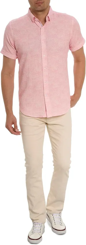 Robert Graham Men's Reid Short-Sleeve Button-Down Shirt