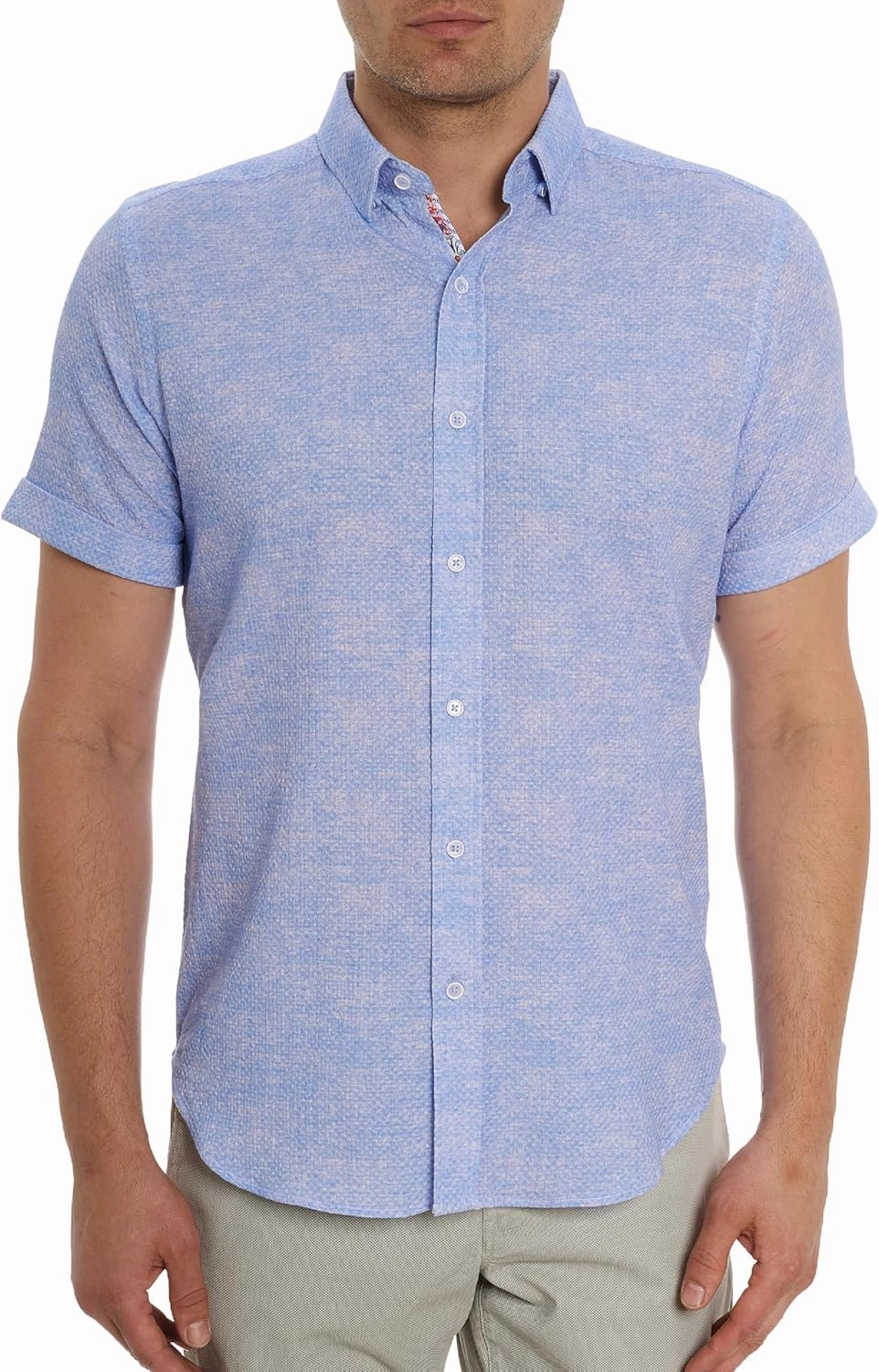 Robert Graham Men's Reid Short-Sleeve Button-Down Shirt