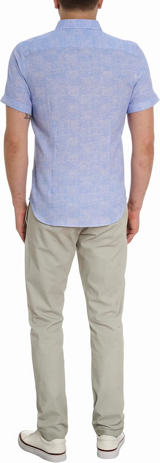 Robert Graham Men's Reid Short-Sleeve Button-Down Shirt