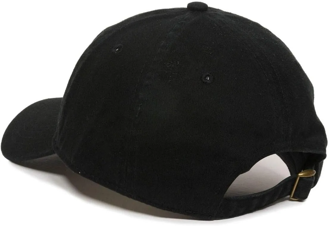 Rose Baseball Cap Embroidered Cotton Adjustable Dad Hat