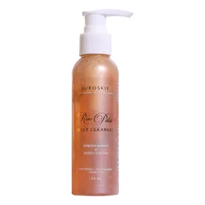 Rose Petals Melt Cleanser 120ml |2-in-1 Face Wash & Makeup Remover | Rose Water, Niacinamide & Vitamin E for Nourished, | Brightens & Glow | Suitable for All Skin Types – Men & Women