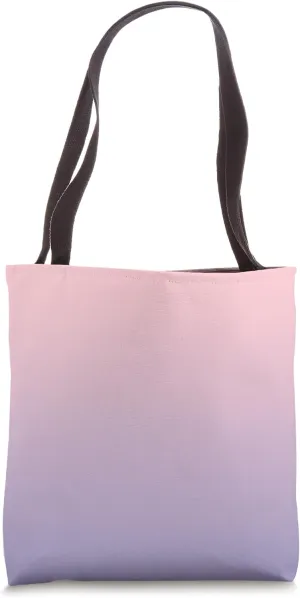 Rose Quartz Pink and Serenity purple OMBRE Tote Bag