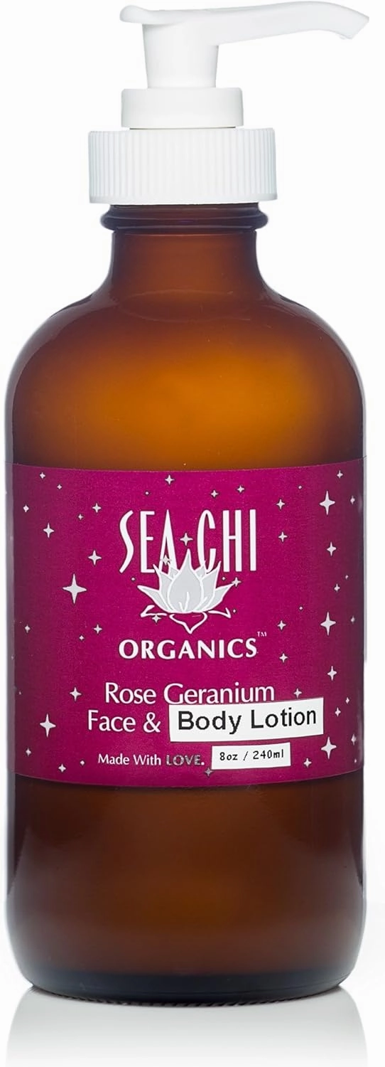 Rose Geranium Body Lotion 8oz/ 240ml