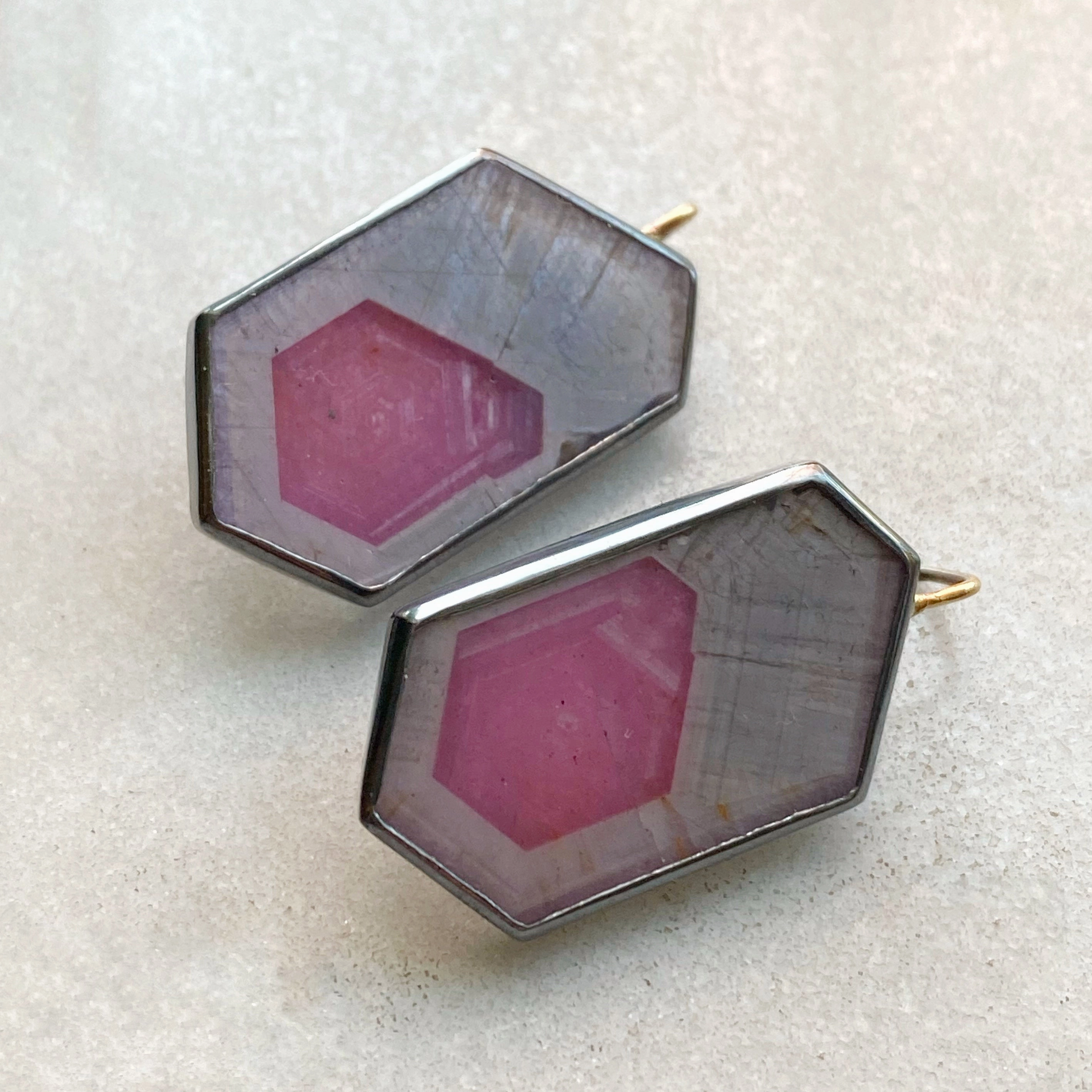 Rosemary Sapphire Earrings