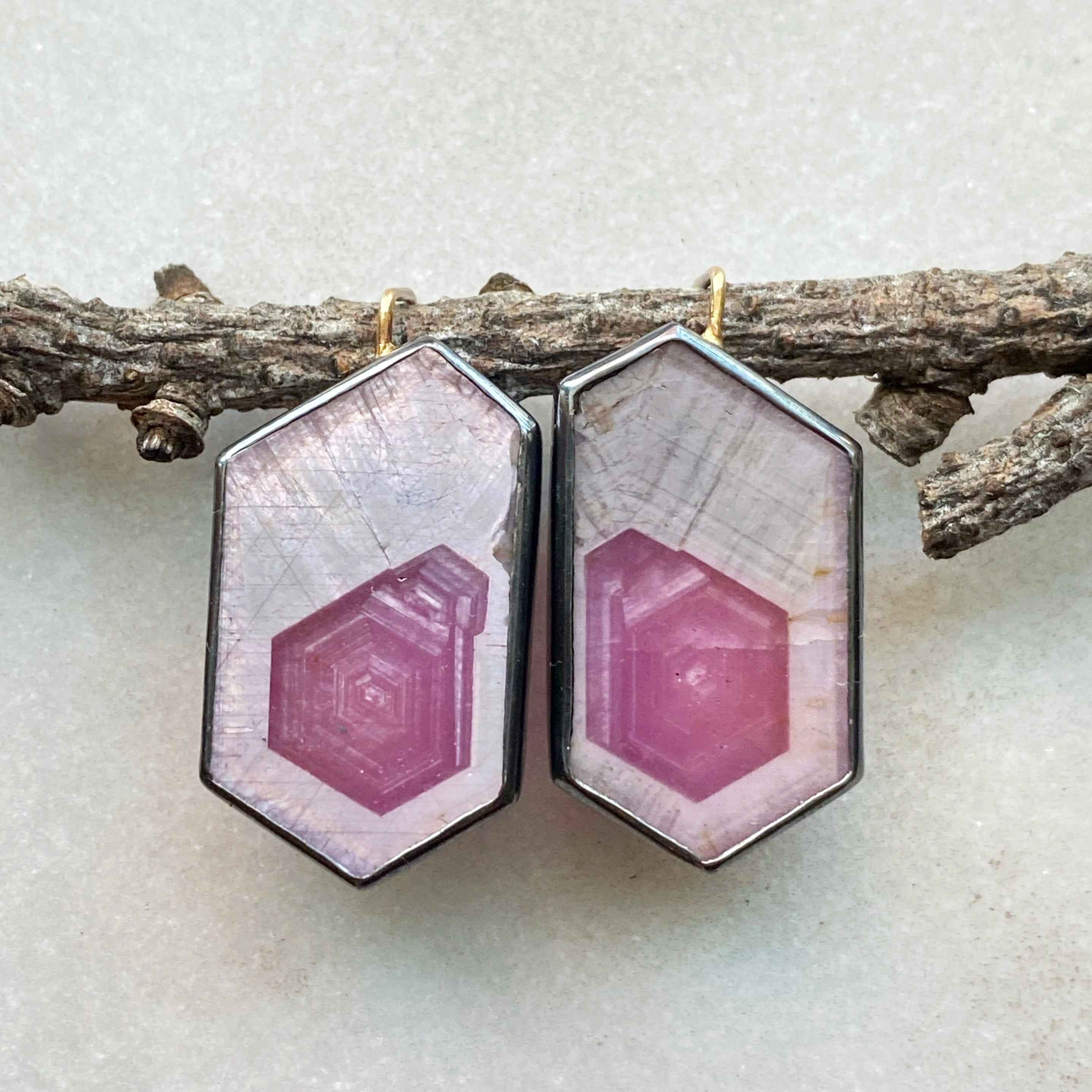 Rosemary Sapphire Earrings