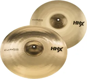 Sabian HHX Evolution Pack 17" and 19" Crashes (15004XEB),Gold,Black