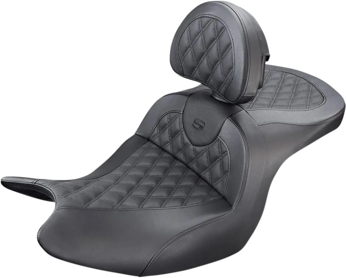 Saddlemen H18-07-182BR Road Sofa LS Seat with Backrest - Unheated