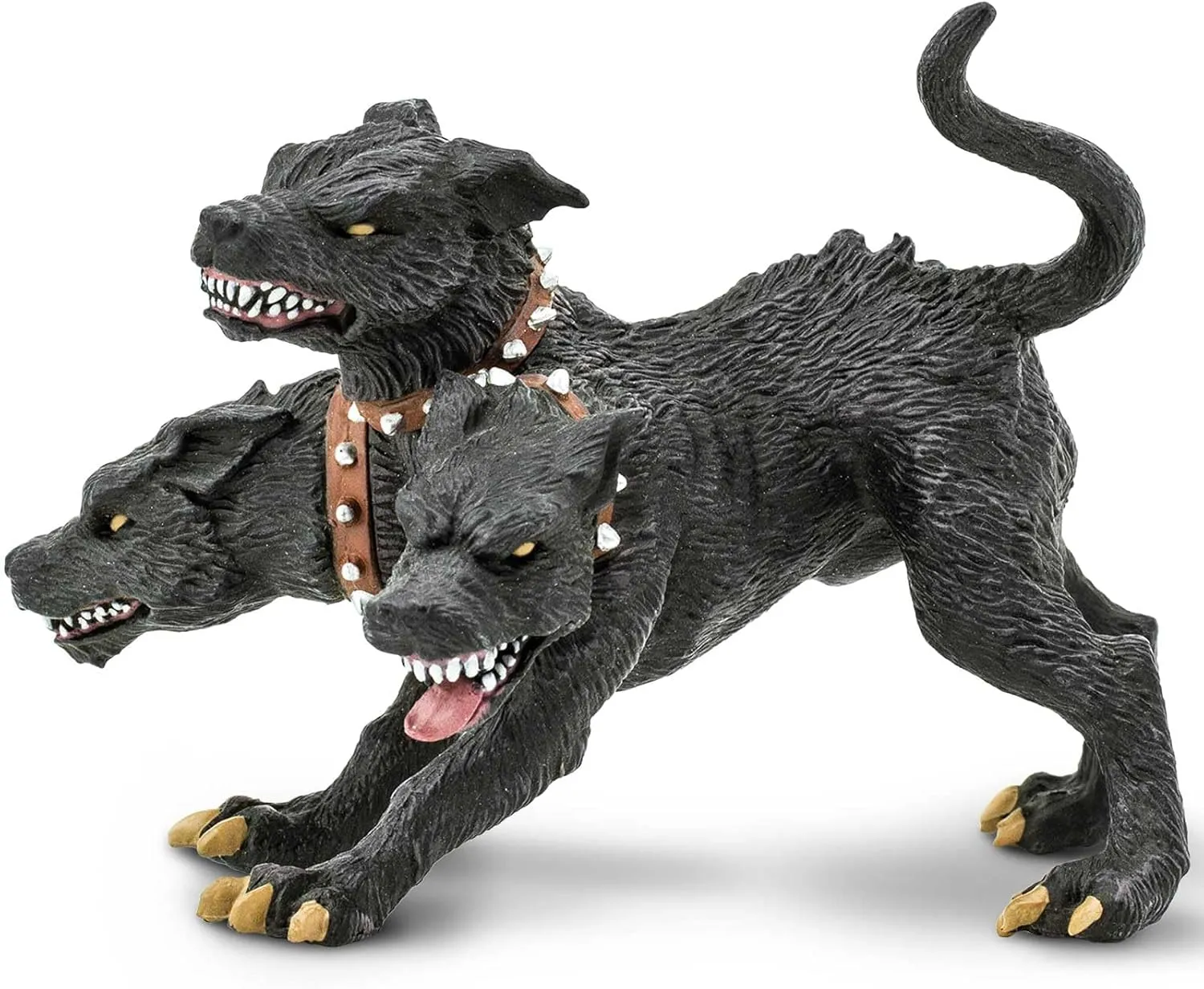Safari Ltd. Cerberus Figurine - Hand-Painted 4.75" Three-Headed Dog Figure - Fun Educational Toy for Boys, Girls & Kids Age 3 