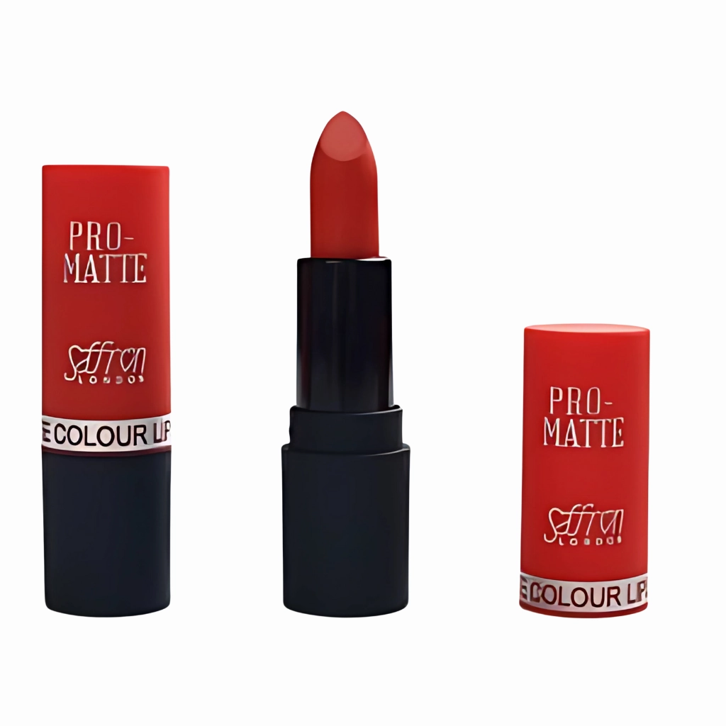 Saffron Pro-Matte Lipstick - 13 Matte Coral Red