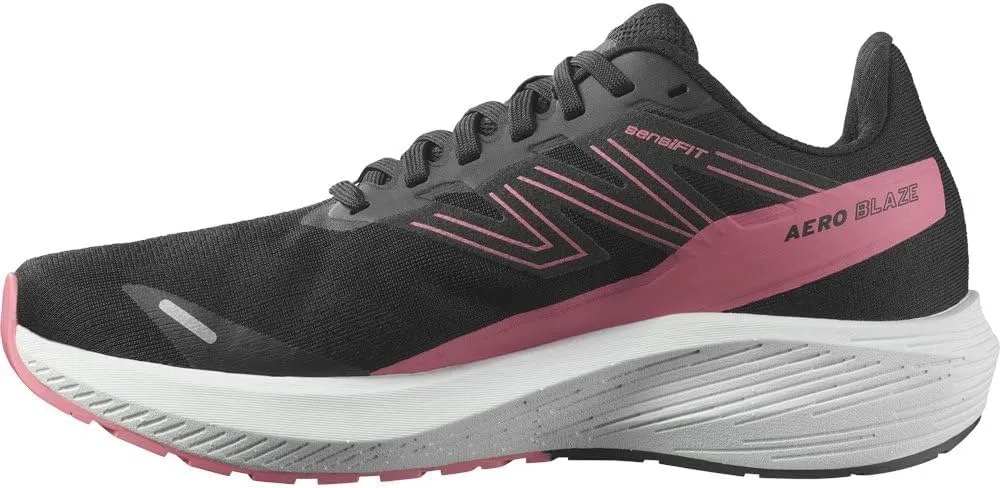 Salomon Women's Running Shoes AERO Blaze W Black/White/Tea Rose