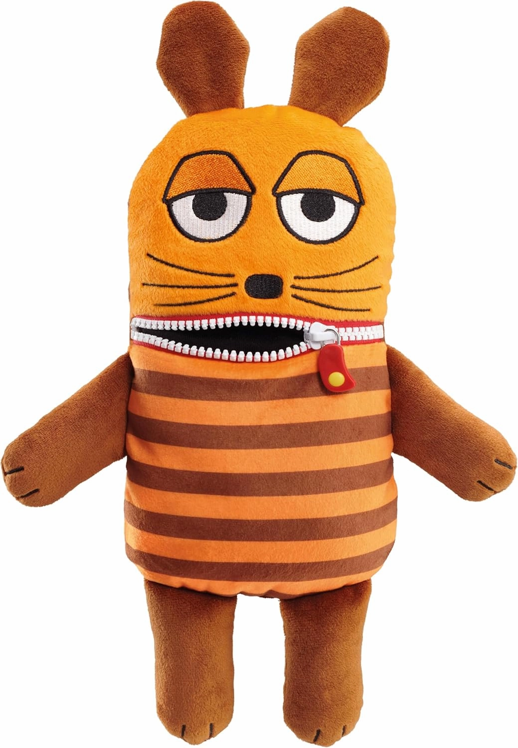 Schmidt Spiele 42555 Worry Eater The Mouse 35 cm Plush Toy, Black