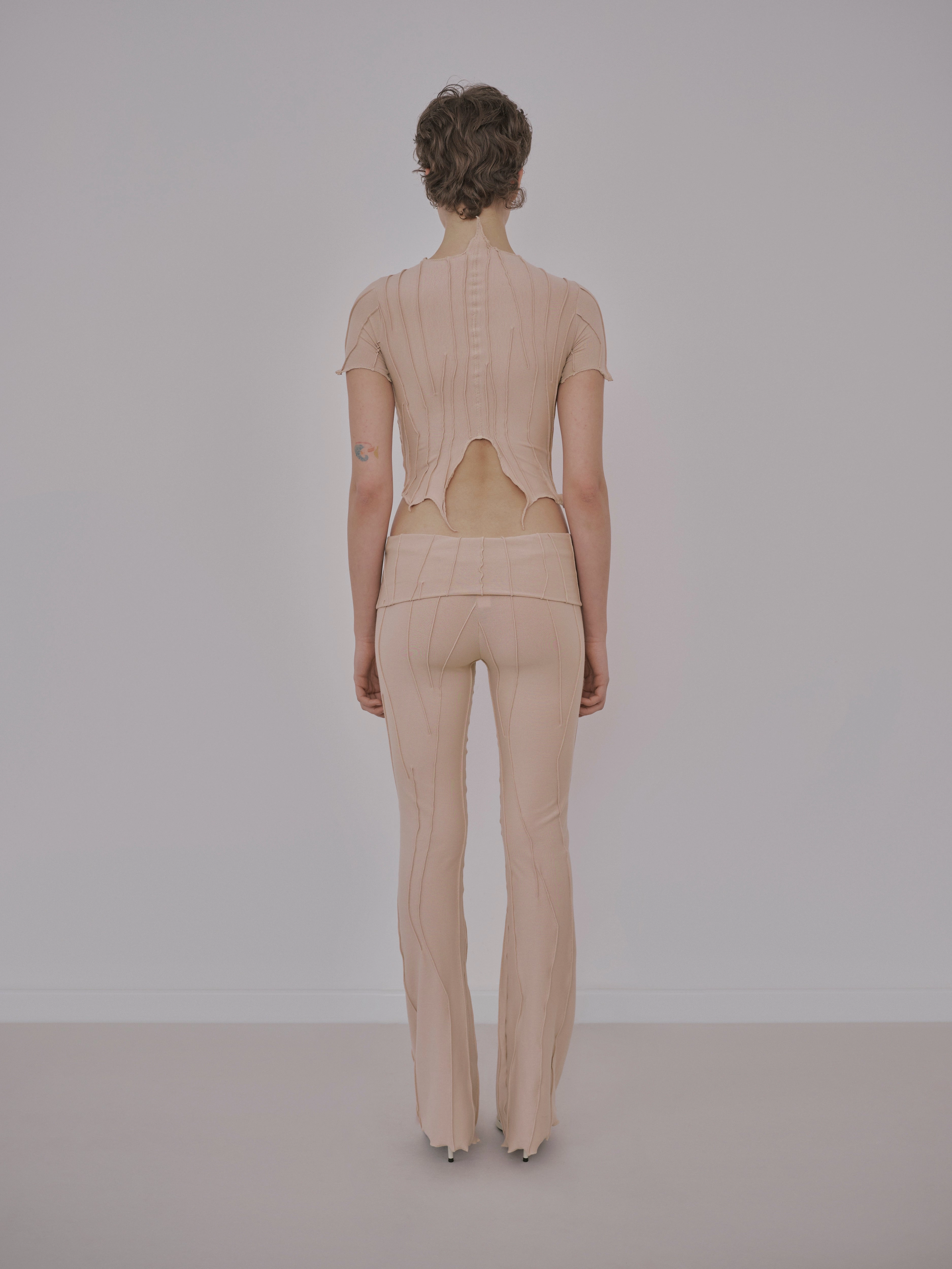 Scraps Tee (Nude)