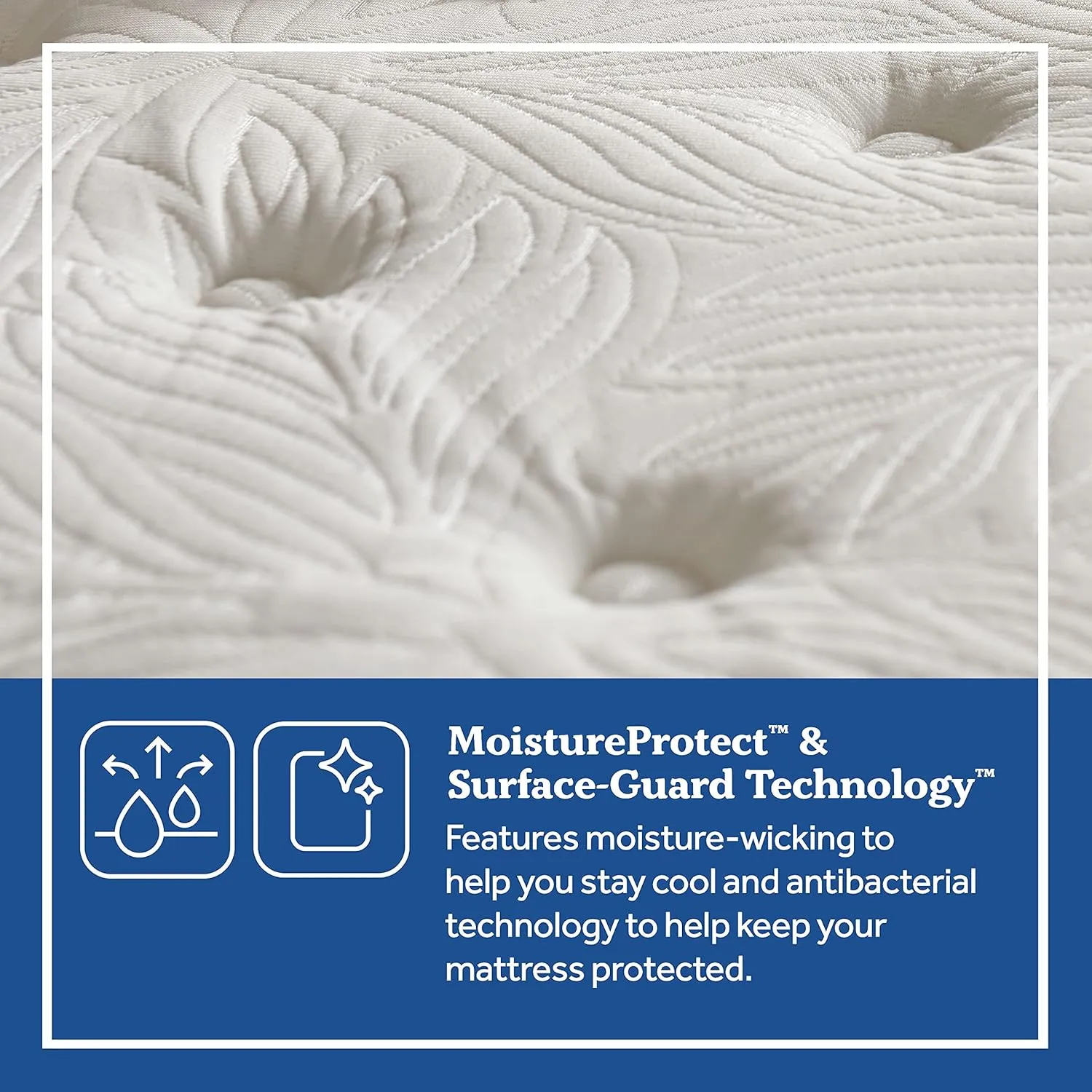 Sealy Posturepedic Spring Summer Rose Euro Pillowtop Soft Feel Mattress, Full
