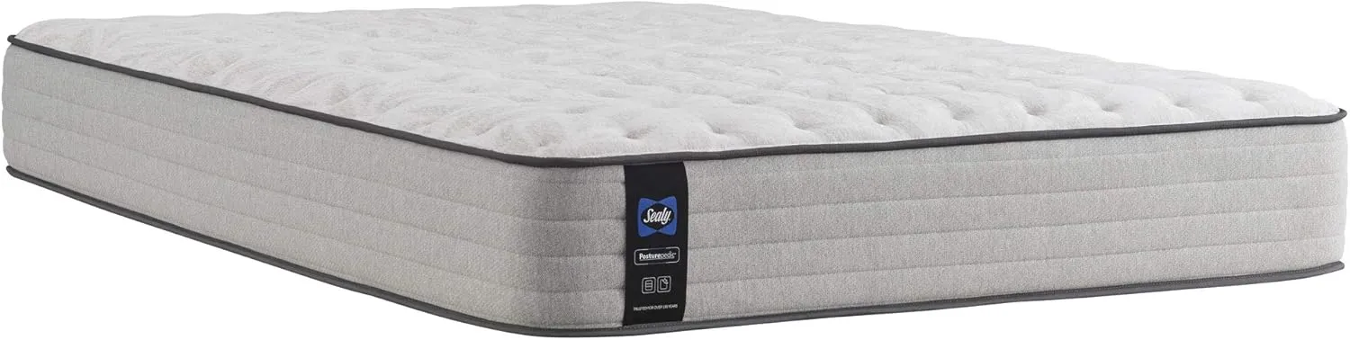 Sealy Posturepedic Spring Summer Rose Medium Feel Mattress and 9-Inch Foundation, Queen