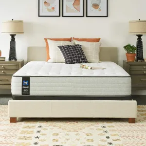 Sealy Posturepedic Spring Summer Rose Medium Feel Mattress and 9-Inch Foundation, Queen