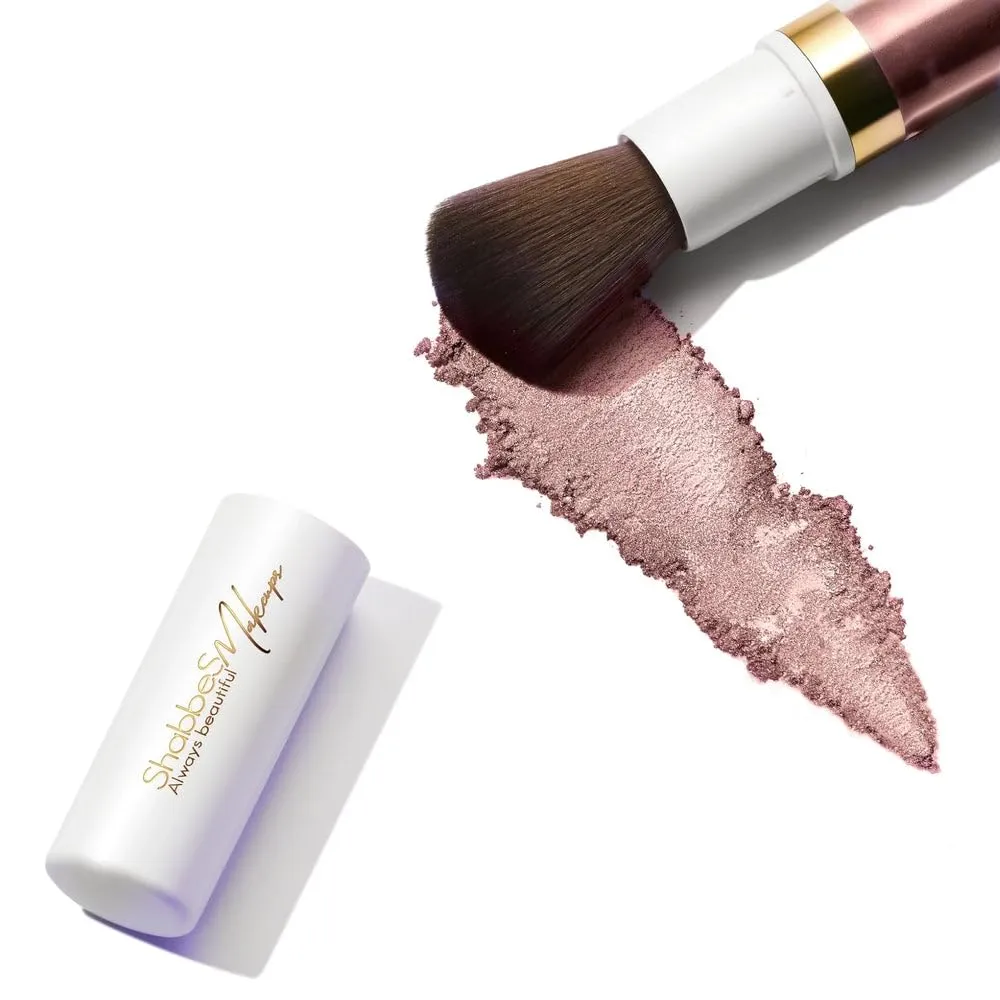 Shabbes Makeup Mineral Powder Makeup for Shabbos MINERAL BLUSH MATTE Kosher for Shabbos Premium Quality Eco Chem Free Gluten Free Cruelty Free Perfume Free 100% Natural (MATTE M270 RED WOOD, 4 GM)