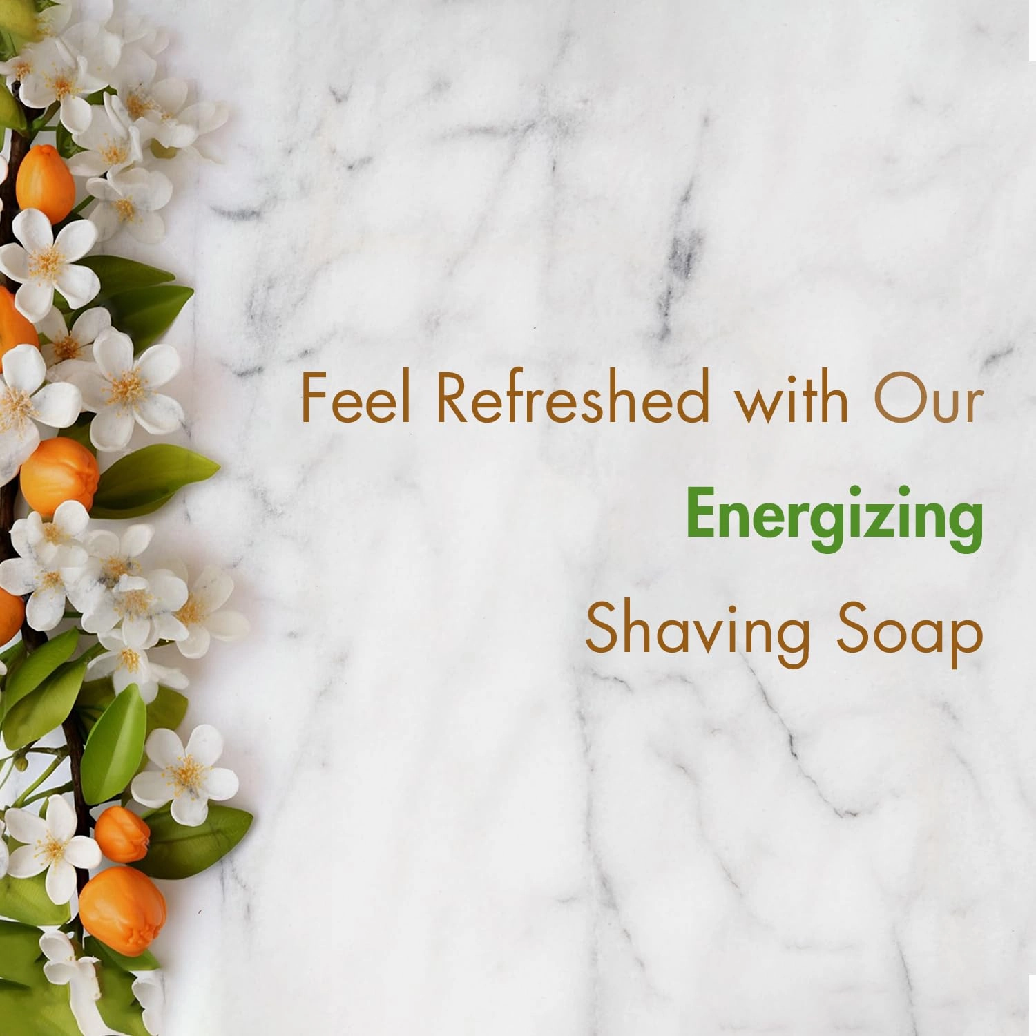 Shaving Soap for Men, Create Astonishing Lather and Moisturize Your Skin in Your Daily Shave, Contains Tea Tree Oil And Shea Butter, NEROLI MANDARIN - 50 grams (Pack Of 1)