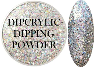SHEBA NAILS Dipcrylic Glitter Dip Dipping Powder ICICLES - 1oz Jar