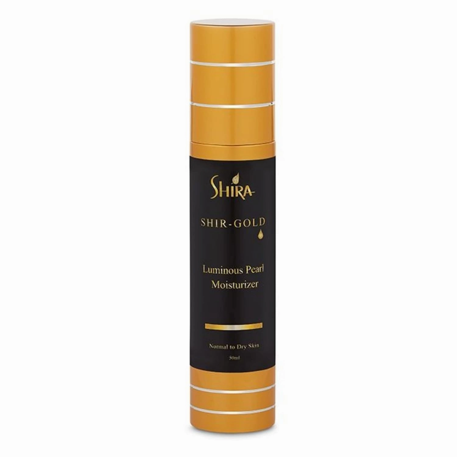 Shir-Gold Luminous Pearl Moisturizer (50ml) Contians Hyaluronic Acid Improves Skin QualityLeaves Skin HydratedSoftNourished Suits on Normal to Dry Skin Types.