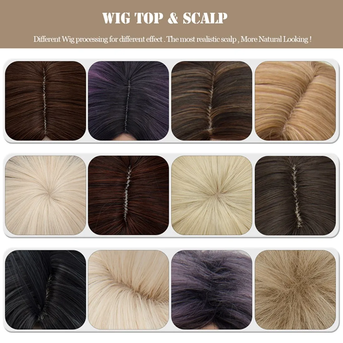 Short Bob Wavy Curly Wig Brown Mixed Blonde Wig For Women Cosplay Halloween Wigs Heat Resistant Bob Party Wig Include Wig Cap (Brown Mixed Blonde)