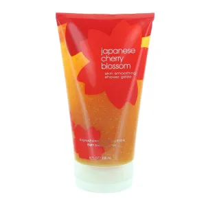 Signature Collection Japanese Cherry Blossom Skin Smoothing Exfoliating Shower Gelee 8 Fl. Oz.