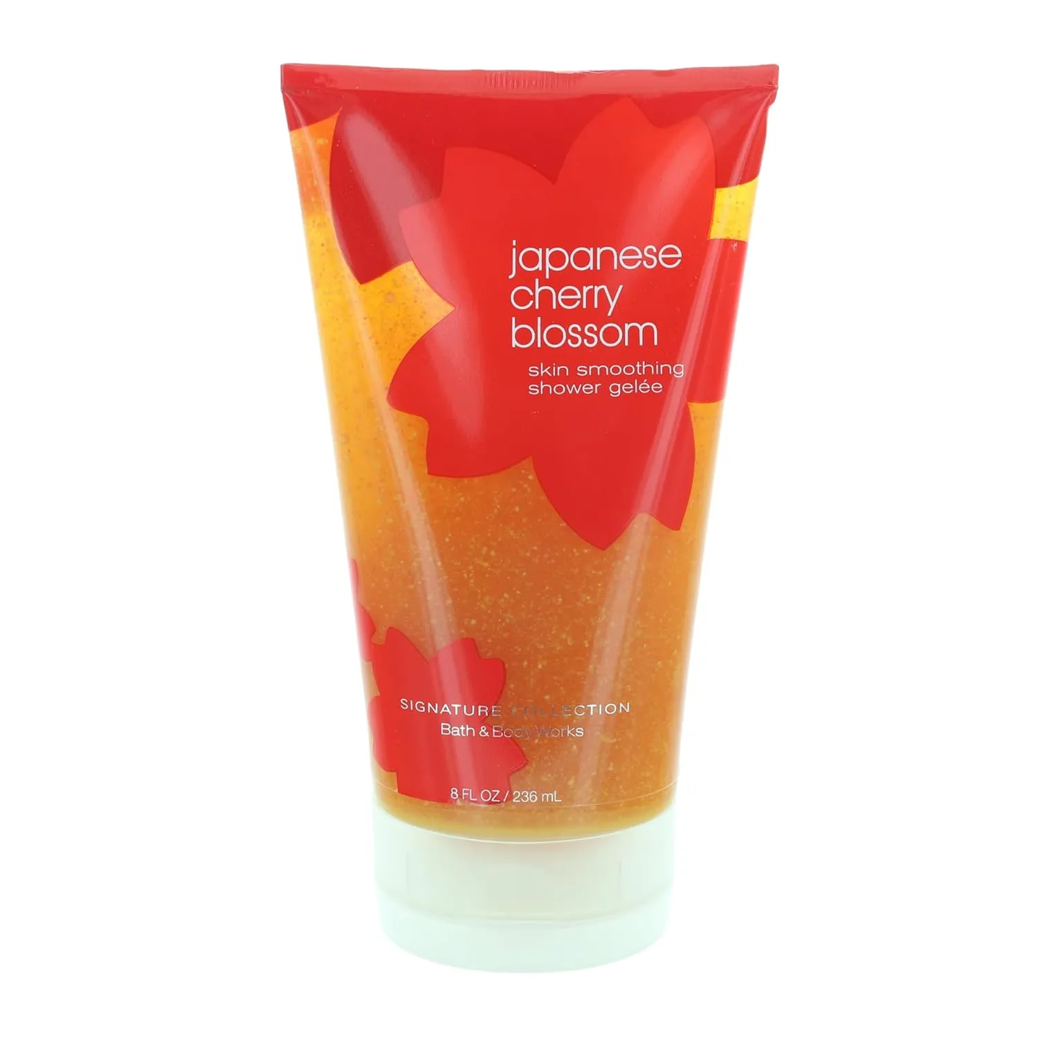 Signature Collection Japanese Cherry Blossom Skin Smoothing Exfoliating Shower Gelee 8 Fl. Oz.