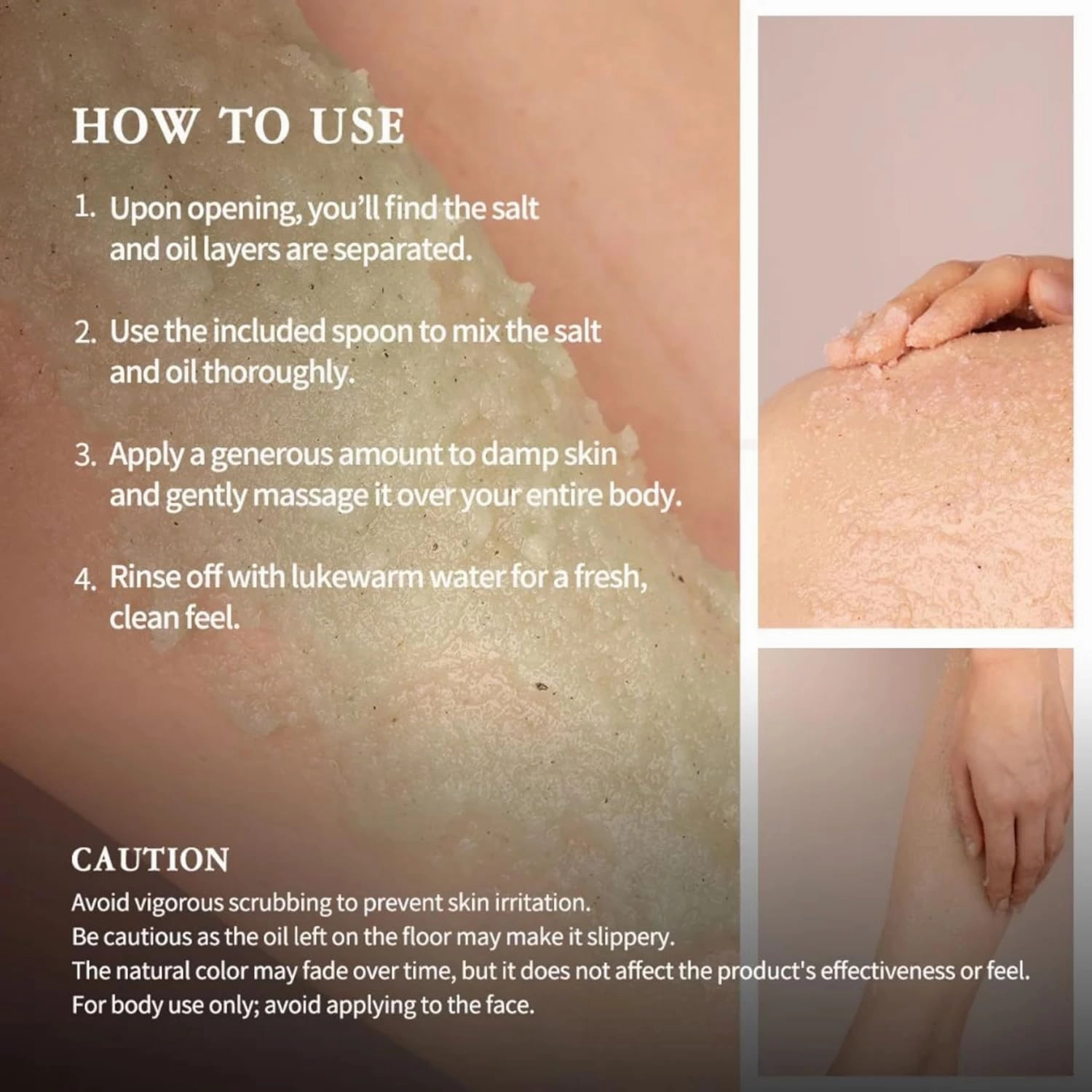 SKINCURE Jeju Body Scrub - Green Tea Frappe Scrub, Green Tea Extract & Himalayan Pink Salt Exfoliates, Hydrates & Nourishes for Radiant Skin, korean skincare