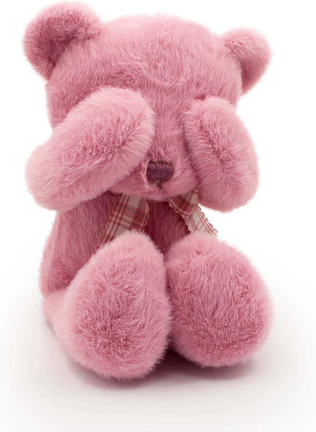 Small Magnet Teddy Bear Stuffed Animal Cute Plush Toy for Girl 12" (Rose)