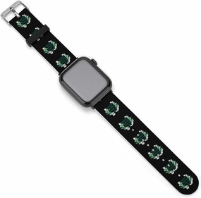 Smoke Weeds Every Day Adjustable Silicone Watchband Compatible with IWatch Classic Soft Sports Watch Strap for Men Women