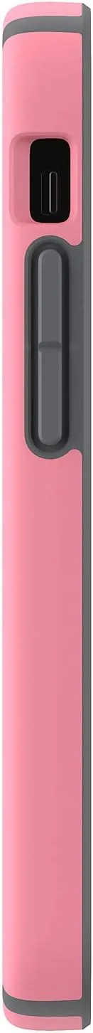 Speck Products CandyShell Pro iPhone 12 Mini Case,Plastic,Antimicrobial,Vintage Rose/Moody Grey (137593-9234)