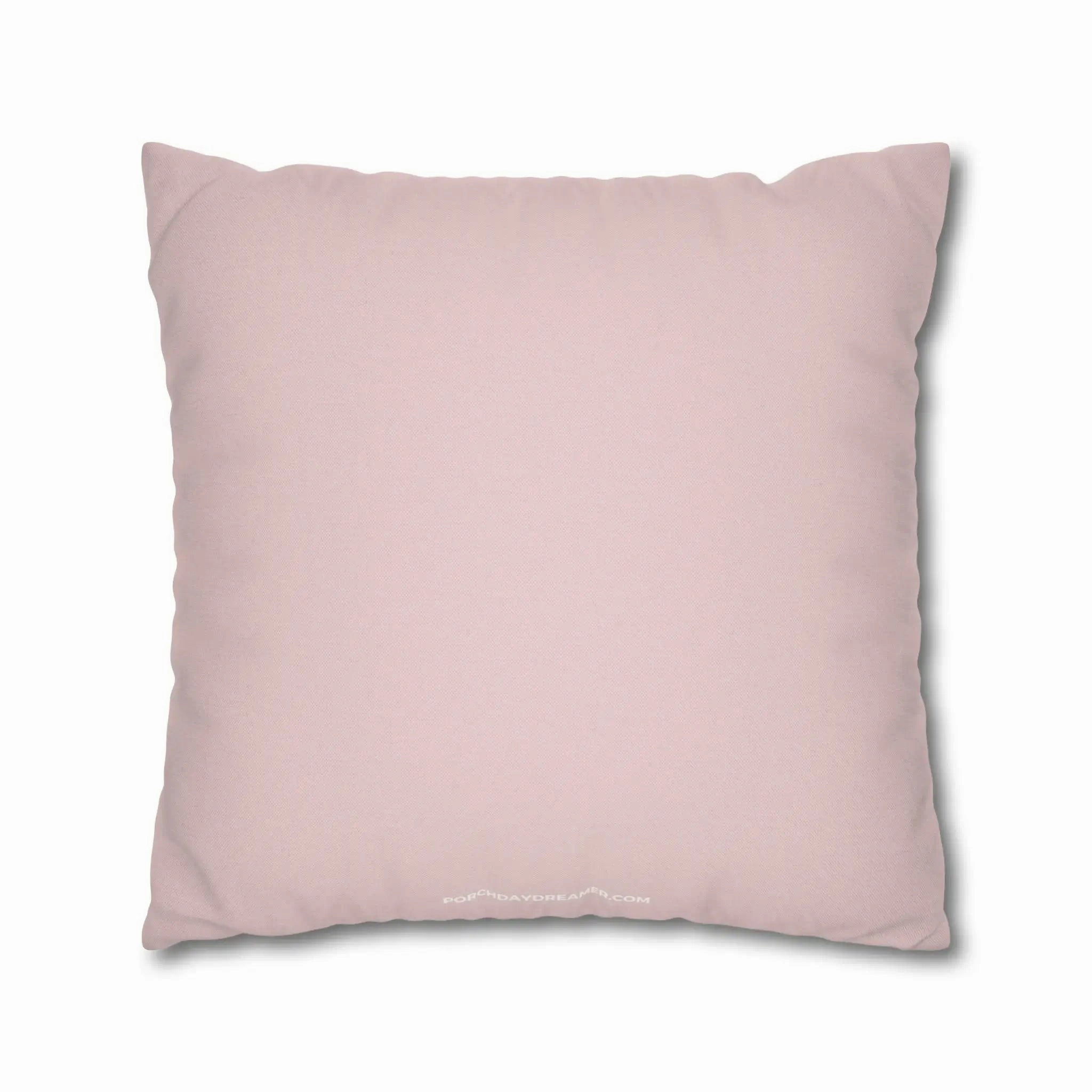 Stephen Pinstripe Outdoor Throw Pillow - Soft Rose
