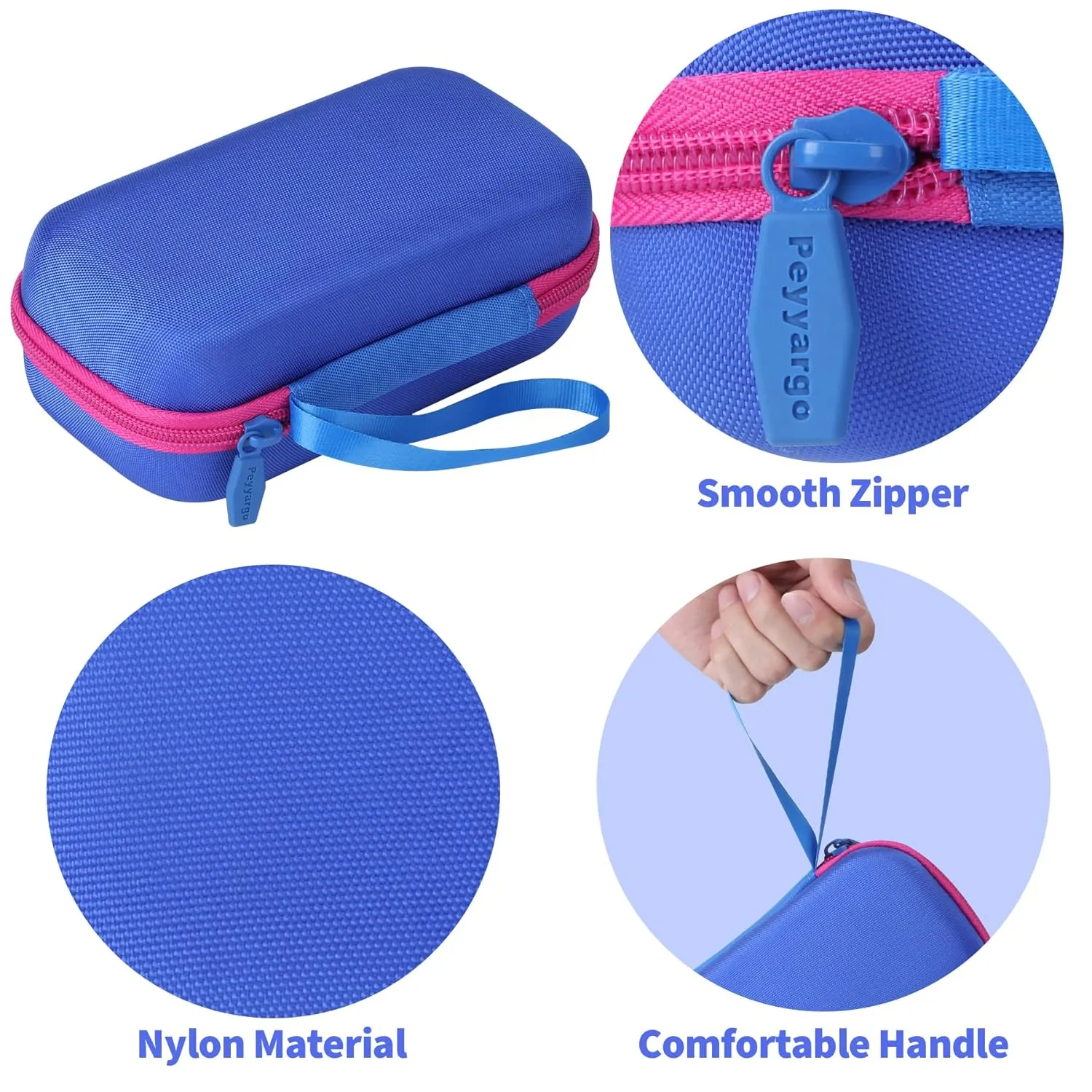 Storage Case Compatible with 3Doodler Start  Essentials 3D Pen (Blue   Rose)
