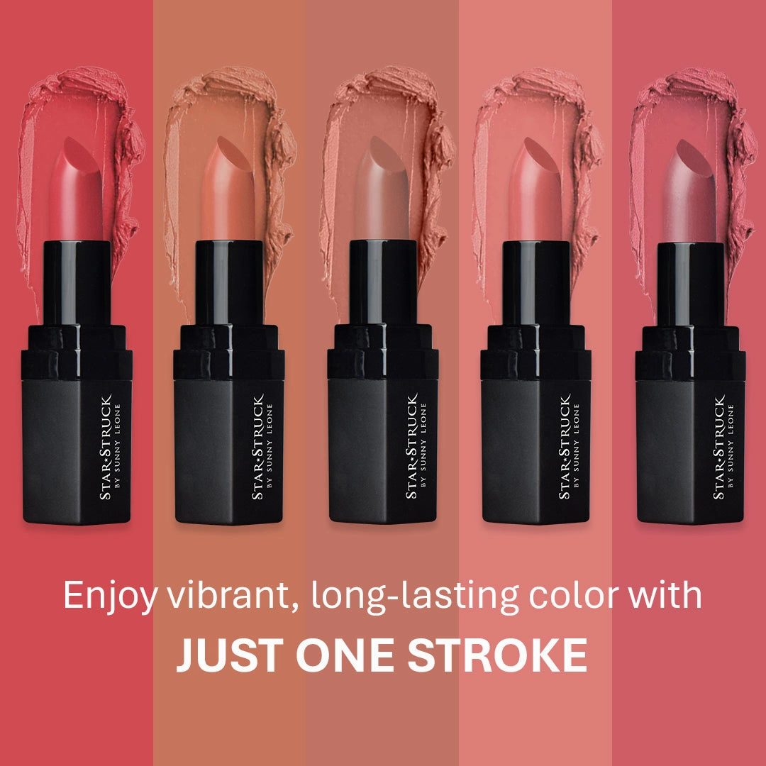 Sugar Plum - Luxe Matte Lipstick, Mauve Pink | 4.2gms