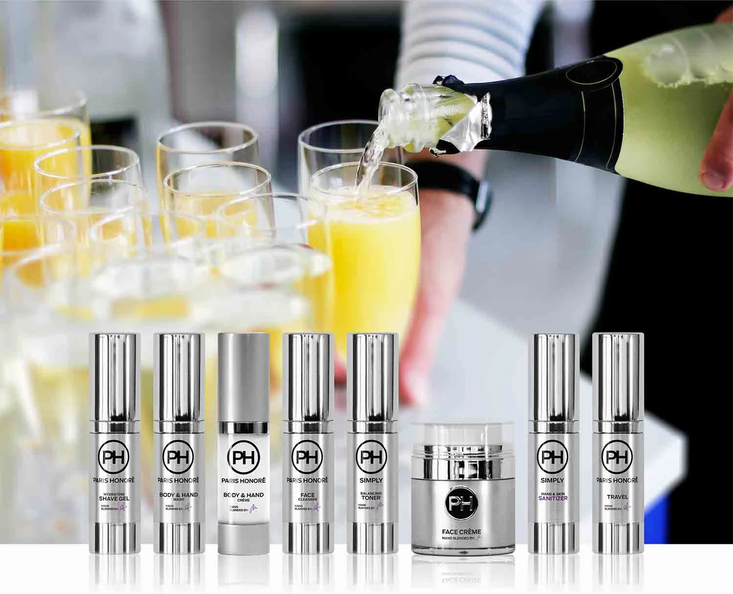 The Ultimate Skincare Set in MIMOSA (citrus   champagne)