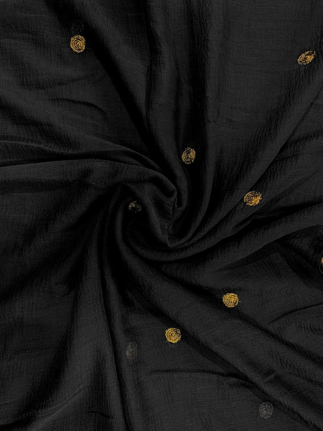 themilestocks TMS Woman's Embroidered Chiffon Dupatta Scarf Shawl Wrap Soft Indian Bridal Wedding