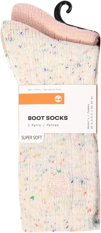 Timberland Women's Boot Socks (2 Pairs)