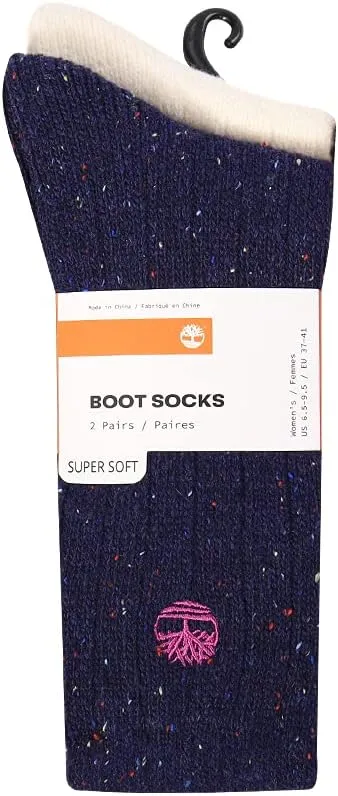 Timberland Women's Boot Socks (2 Pairs)