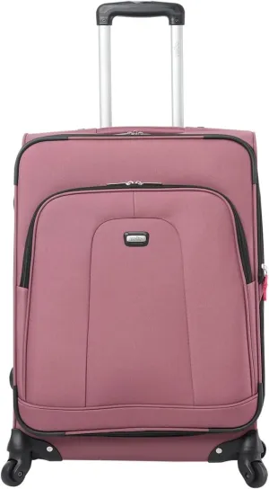 TOTTO - Soft Suitcase - Andromeda - Medium Suitcase - Deco Rose - Color Pink - Bodega Luggage - Comfort - Polyester Lining, Pink, Travel, Pink, M, TRAVEL