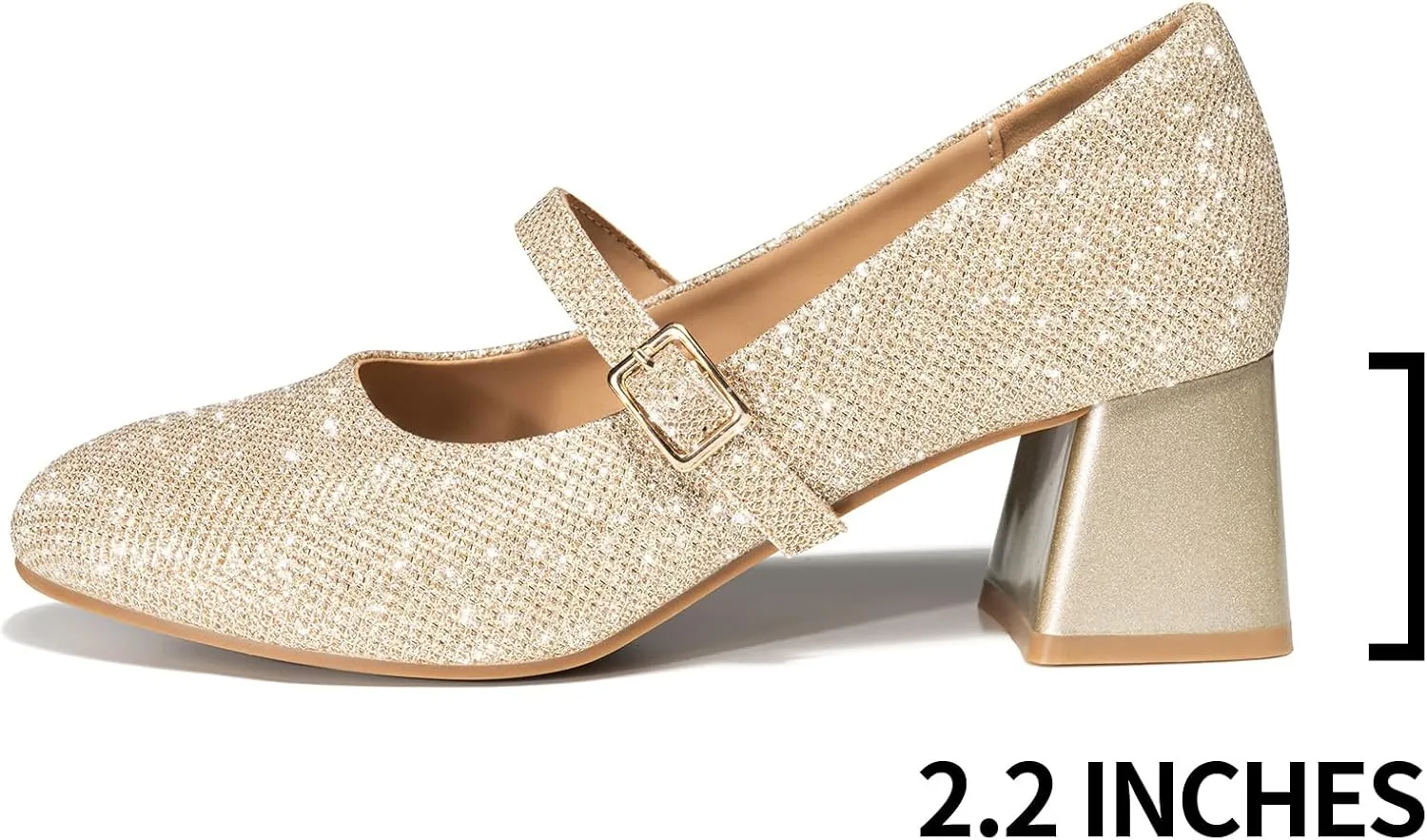 Trary Mary Jane Shoes Women, Chunky Mary Janes Heels for Women Shoes Dressy Casual, Dress Shoes for Women Block Heels Closed Toe Mary Jane Pumps