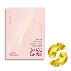 Triple Repair Moisturizing Cream Full Size 3, 24K Gold Eye Mask with Hyaluronic Acid & Collagen