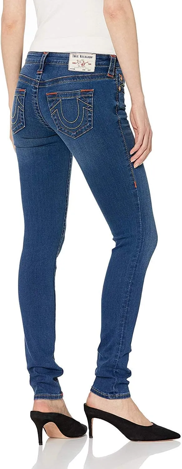True Religion Women's Stella Low Rise Skinny Fit Jean