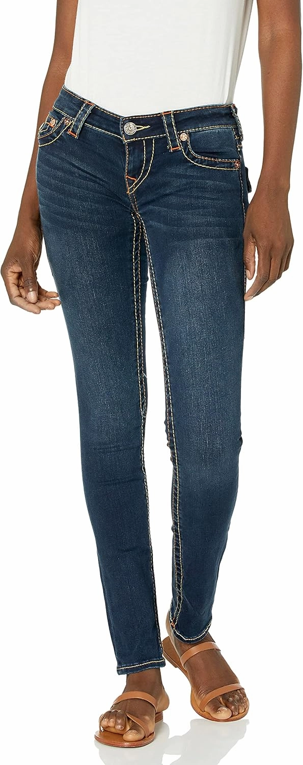 True Religion Women's Stella Low Rise Skinny Fit Jean