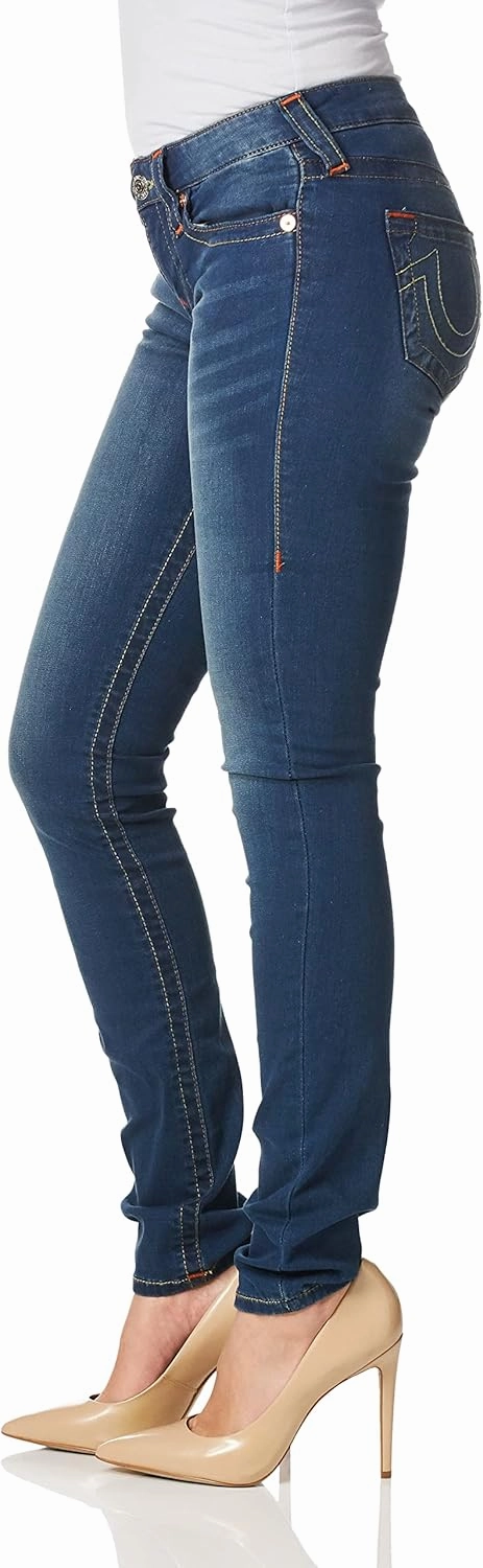 True Religion Women's Stella Low Rise Skinny Fit Jean
