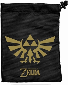 Ultra Pro Legend of Zelda: Black & Gold Treasure Nest Dice Bag